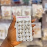 MINI STEEL EARRINGS (silver)