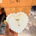 STEEL RAINDROP NECKLACE