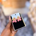 COLORED STEEL EARRINGS