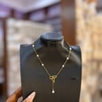 BOWTIE PEARL NECKLACE