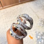 SILVER CHUNKY BANGLES