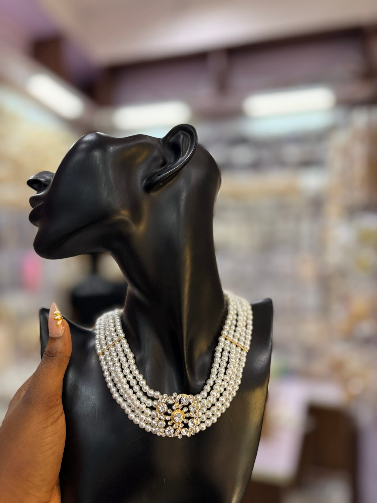 img_0540 MULTI PEARL NECKLACE - Image 1