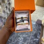 BLACK STACK BRACELET