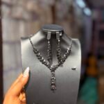 ZIRCONIA BLACK NECKLACE