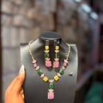 ZIRCONIA COLOR NECKLACE