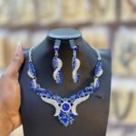 BLUE BRIDAL SET